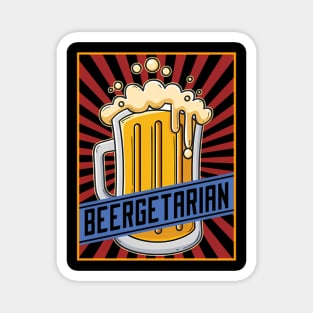 Brewer Brewery Carft Beer Drinker Beergetarian Magnet