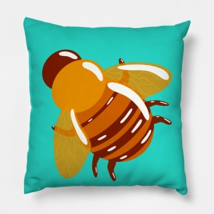Shiny Honeybee Pillow