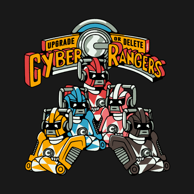 Cyber Rangers by raffaus