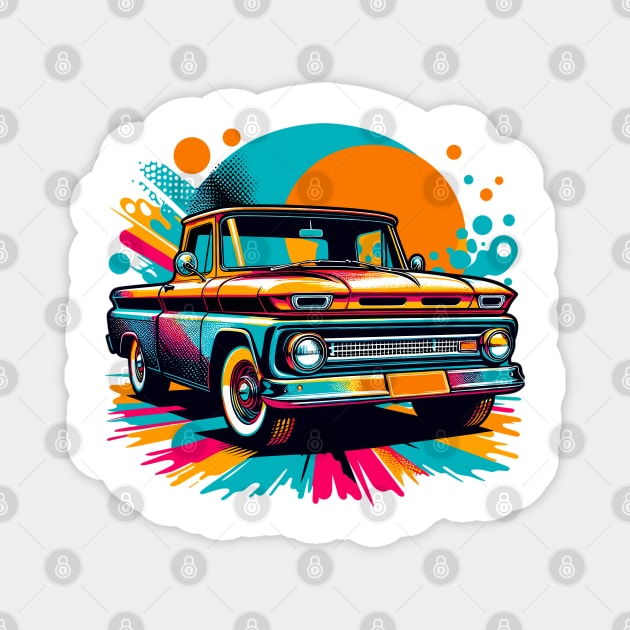 Chevy pickup Magnet by Vehicles-Art