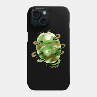 Camouflage Painted Easter Egg For Egg Hunt On Easter Phone Case