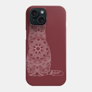 Cat Mandala Phone Case