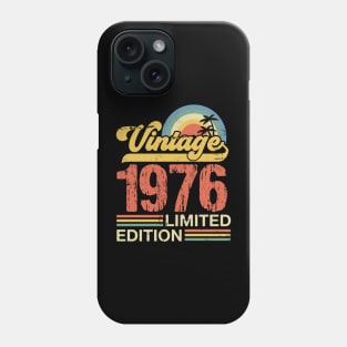 Retro vintage 1976 limited edition Phone Case