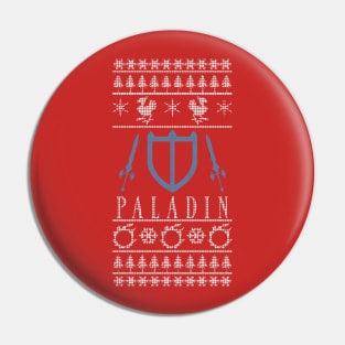 Final Fantasy XIV Paladin Ugly Christmas Sweater Pin