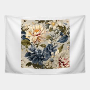 Shabby Chic Flowers Pattern 11 Tapestry