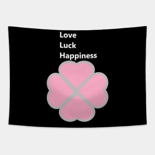 Love Luck Happiness Tapestry