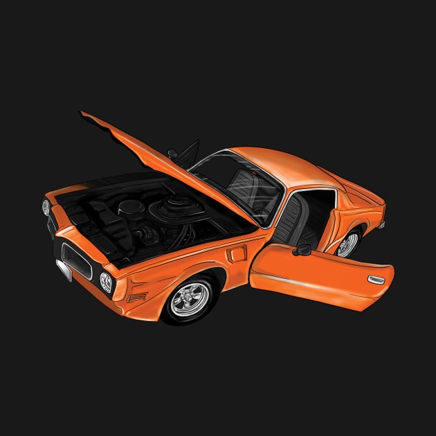 1970 Pontiac Firebird by mpflies2