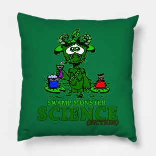 Swamp Monster Science Pillow