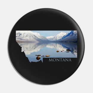 Montana- Stepping Stone to Solitude Pin