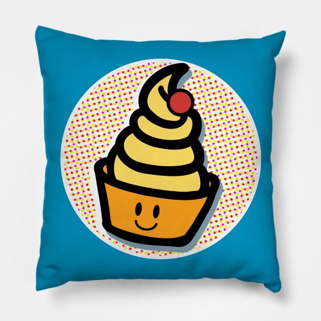 Dole Whip Pillow by OffBookDesigns