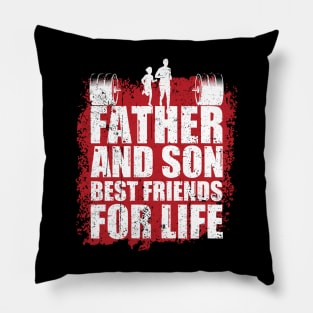 Father and Son Best Friend Pillow