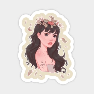 Flower princess Magnet