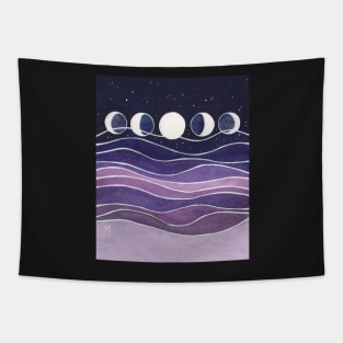 Purple Mountains and Moon Tapestry