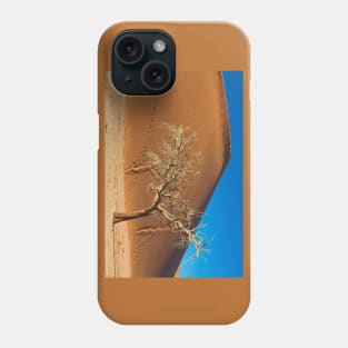 Dead Tree in front of Dune 45 Phone Case