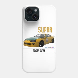 Supra Drift Classic Yellow Phone Case