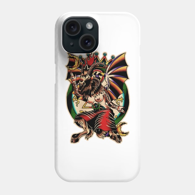 Satan Phone Case by Don Chuck Carvalho