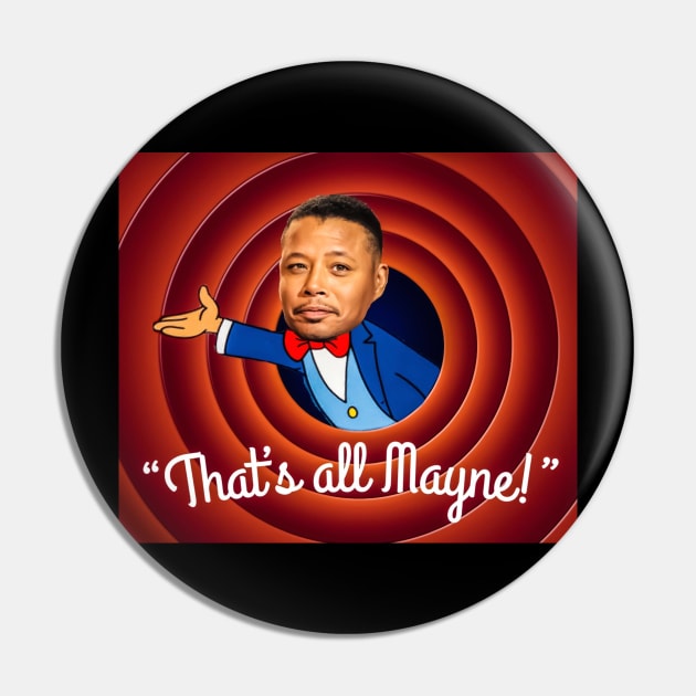 That's All Mayne Pin by ForAllNerds