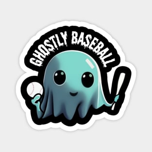 Spooky Sluggers: The Adorable Ghostly Baseball Game, Halloween Magnet