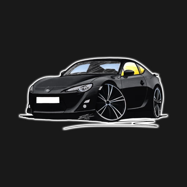 Toyota GT86 Black by y30man5