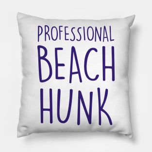 Beach Hunk Pillow