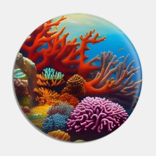 Amazing Coral Reef Pin