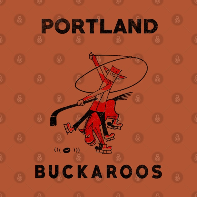 DEFUNCT - Portland Buckaroos Hockey by LocalZonly