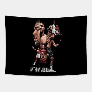 Anthony Joshua boxing Tapestry