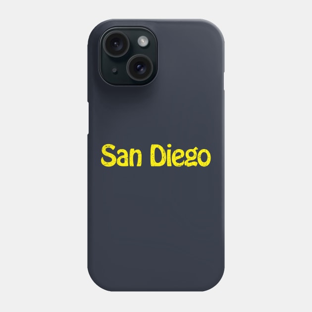 San Diego Phone Case by TheAllGoodCompany