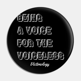 Voice for the Voiceless Pin