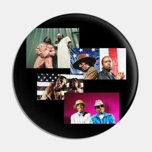 Outkast Collage Pin