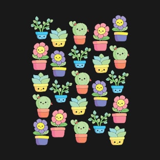 Kawaii Plants T-Shirt