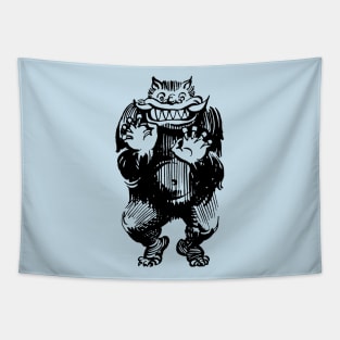 48" TALKING MONSTER FROM OUTER SPACE Tapestry