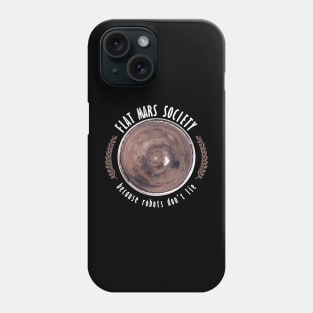 Flat Mars Society Phone Case