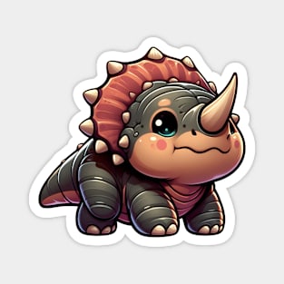 Baby Triceratops Magnet