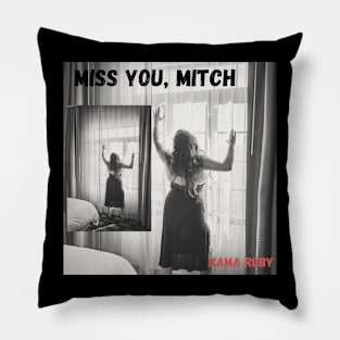 Miss You, Mitch Album Cover Pillow