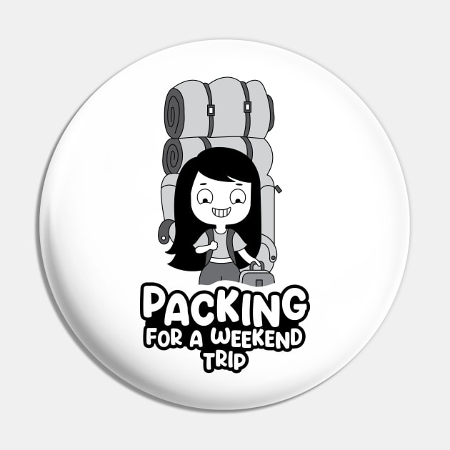 Packing for a weekend trip Pin by Anjali_Comics