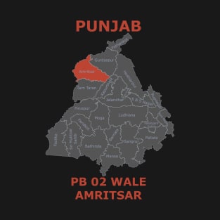 PB 02 Wale Amritsar T-Shirt