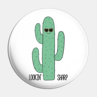 Looking Sharp! Cactus Pin