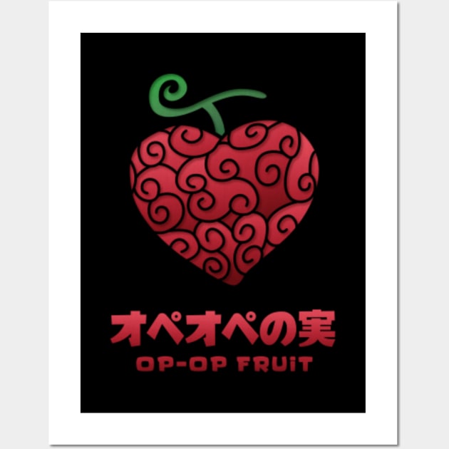 Op Op Fruit (Ope Ope no Mi) - Op Op Fruit - Posters and Art Prints