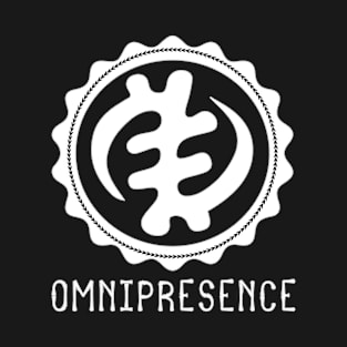 "Omnipresence" Africa Sankofa Adinkra Symbol. T-Shirt