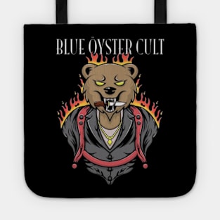 Blue oyster cult bear Tote