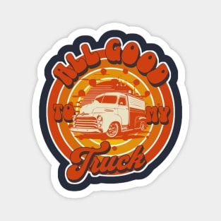 Good truck retro Magnet