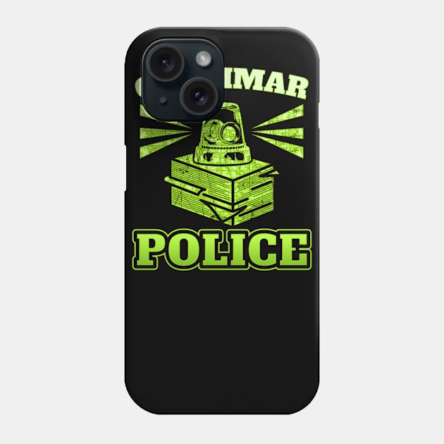 Grammar Police Officer Siren Light English Editor Phone Case by cedricchungerxc