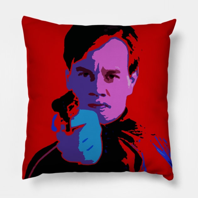 mark wahlberg Pillow by oryan80