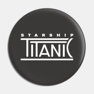 Starship Titanic Logo Pin