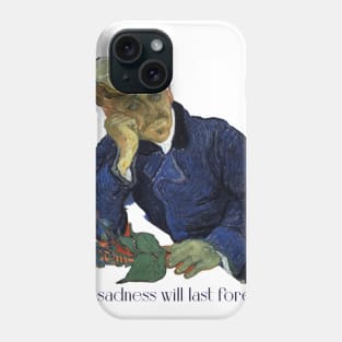 van gogh quote Phone Case