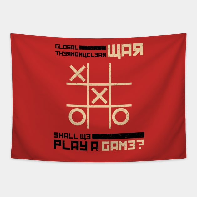 War Games Tapestry by fishbiscuit