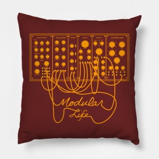 Modular Synth Eurorack Synthesizer Pillow