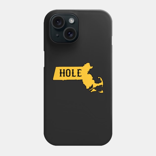 Mass Hole Phone Case by  The best hard hat stickers 