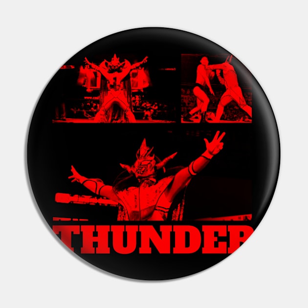 Thunder Pin by Punks for Poochie Inc